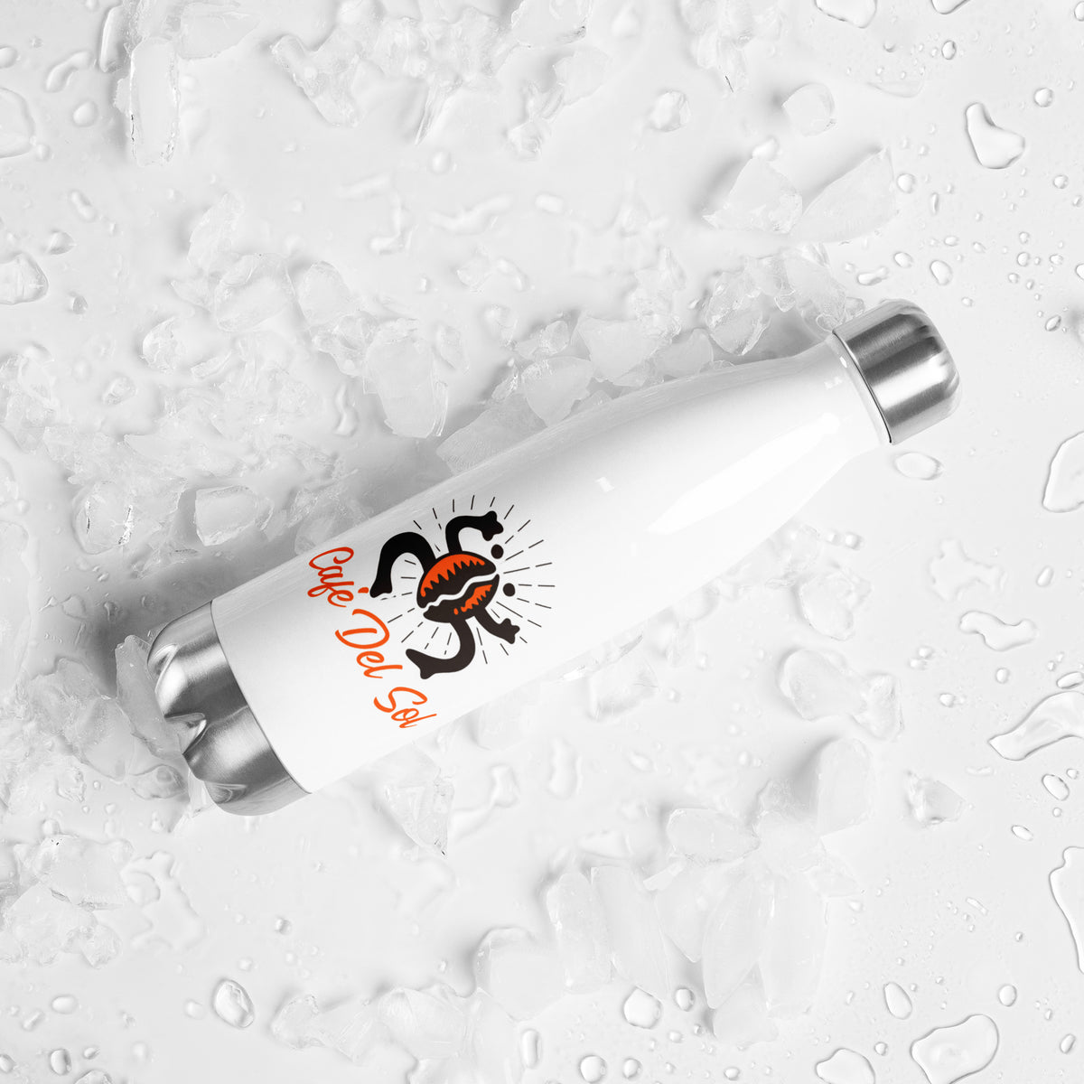 Stainless steel water bottle