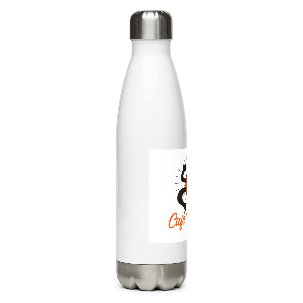 Stainless steel water bottle